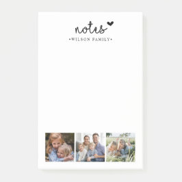 Familia de Collages de fotos de Notas