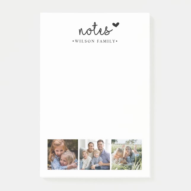 Familia de Collages de fotos de Notas  (Anverso)