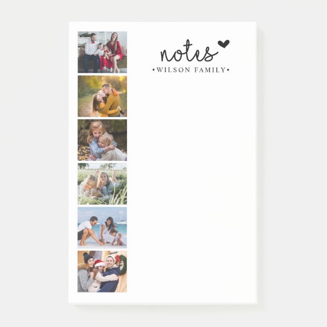 Familia de Collages de fotos de Notas  (Anverso)
