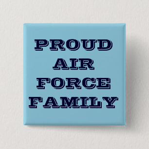 Familia de la Fuerza Aérea Orgullosa de Botón