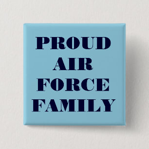 Familia de la Fuerza Aérea Orgullosa de Botón
