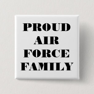 Familia de la Fuerza Aérea Orgullosa de Botón