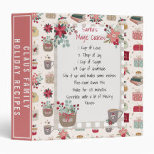 Familia de Navidades de patrones de libros de rece