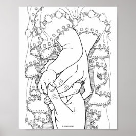 Familia de oraciones - impresión de arte