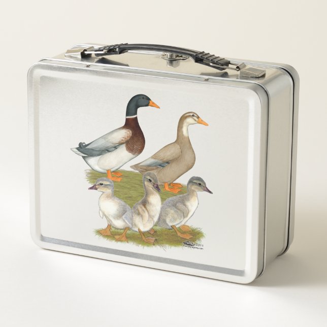 Familia de patos de Sajonia (Reverso)