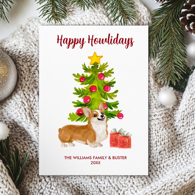 Familia de Perros Corgi Navidad (Subido por el creador)