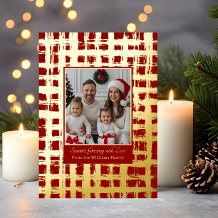 Familia de plantillas de tarjetas de Navidades de
