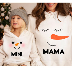 Familia de Snowman personalizada de MINI