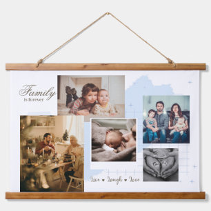 Familia de Tapices de Muro de Madera Topada para s