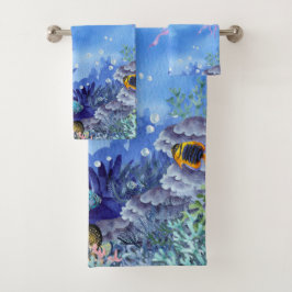 Familia Deep Blue Unterwater Reef Sealife