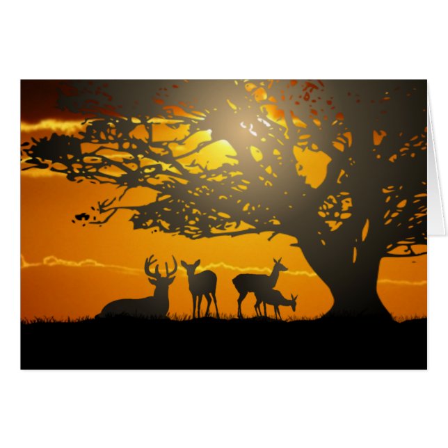 Familia Deer (Anverso (Horizontal))