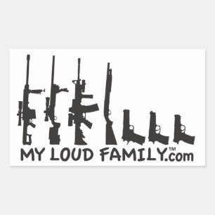Familia del arma - mis etiquetas ruidosas de la