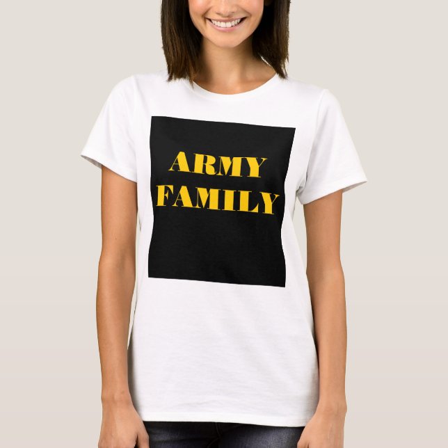 Familia del ejército de camisetas (Anverso)