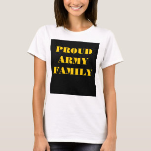 Familia del Ejército Orgulloso de Camisetas