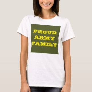 Familia del Ejército Orgulloso de Camisetas