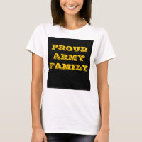 Familia del Ejército Orgulloso de Camisetas