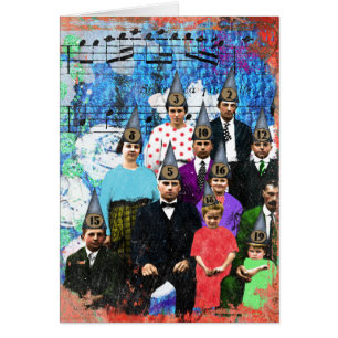 Familia en el arte de Digitaces de los gorras del