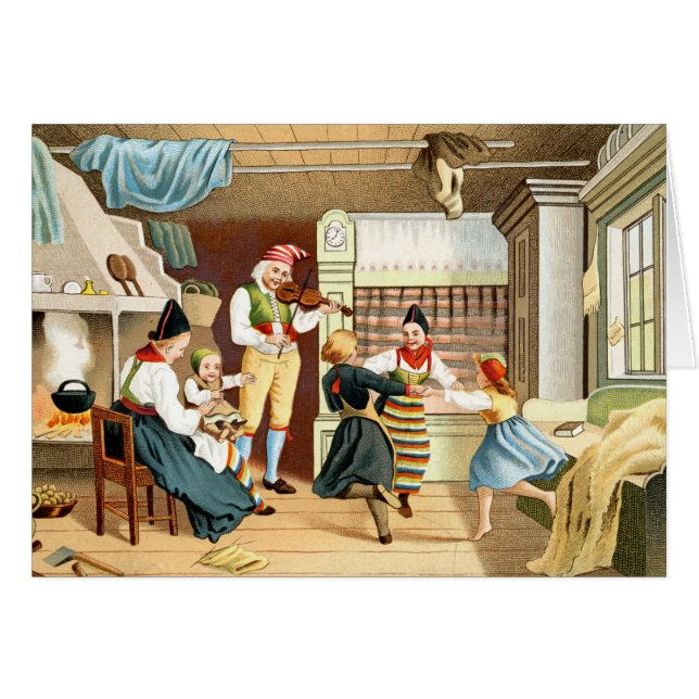 Familia escandinava tradicional (Anverso (Horizontal))