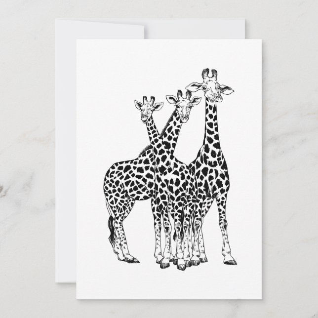 Familia Giraffe (Anverso)
