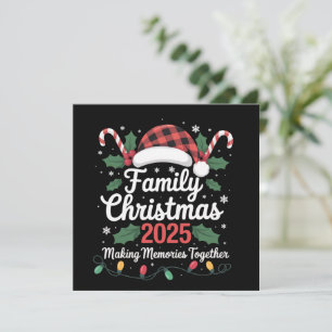 Familia Navidad 2025 Tripulación Grupo Familiar Co