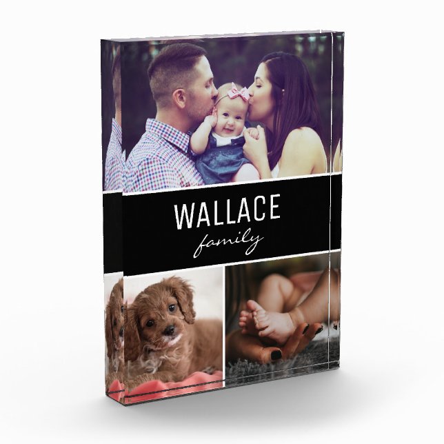 Familia Personalizada apellido varias fotos (Izquierda)