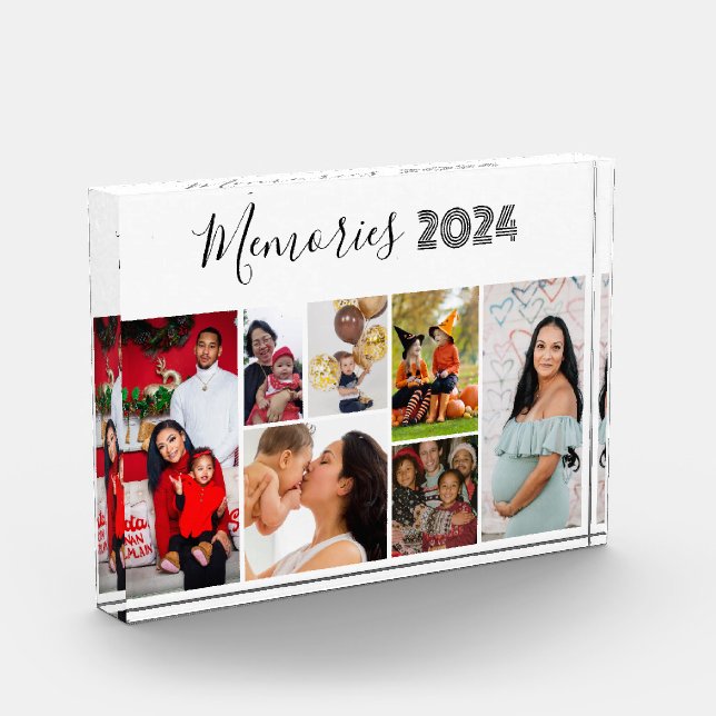 Familia Recuerdos 5 collages de fotos Bloques de f (Izquierda)