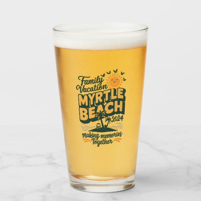 Familia Vacation Myrtle Beach 2024 Haciendo Recuer (Anverso (lleno))