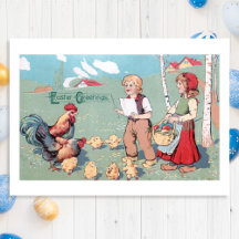 Familia Vintage Easter Poultry