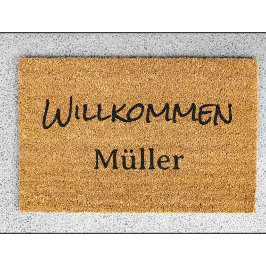 Familia Willkommen - Estilo alemán