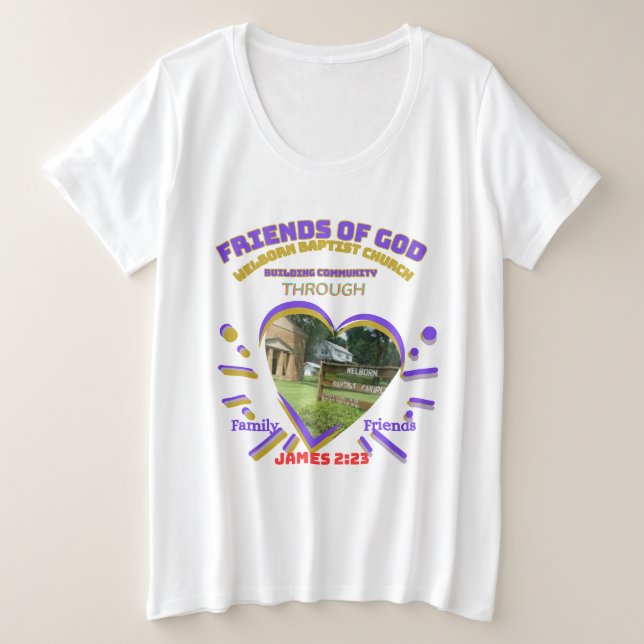 Family and Friends T-shirt (Anverso del diseño)