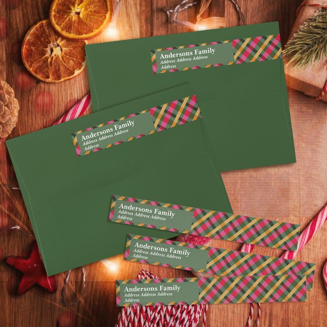Family Christmas Plaid Green (Subido por el creador)