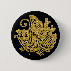 [Family Crests] Botón de redondeo de mariposa de c