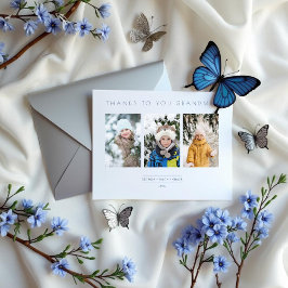 Family Minimalist 3 Photos Collage Keepsake