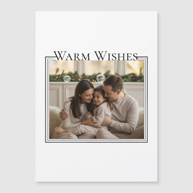 Family Photo Christmas Card (Anverso)