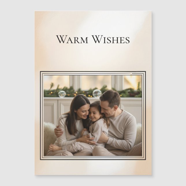 Family Photo Christmas Card (Anverso)