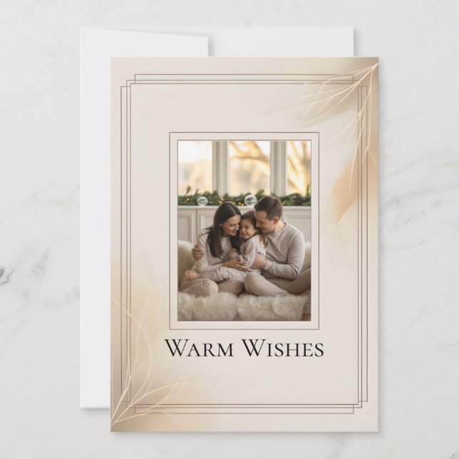 Family Photo Christmas Card (Anverso)