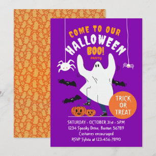Famosa invitación a fiesta de Halloween