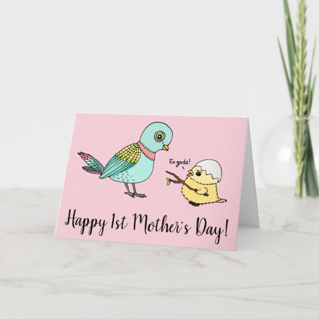 Famosa tarjeta de Personalizado de pájaro feliz pr (Anverso)