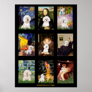 Famoso Arte Bichon Frise Compuesto