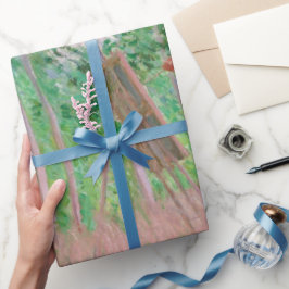 Famoso Claude Monet pintando papel envuelto