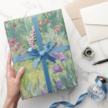 Famoso Claude Monet pintando papel envuelto<br><div class="desc">Patrón famoso de pintura en alta resolución por claude monet. Digitalmente mejorado por rawpixel.Famoso patrón de pintura de clausura monet de papel envuelto. Colorido y hermoso patrón para los regalos de oficina para colegas para compañeros de trabajo para amigos. Papel de envolver para regalos bonitos y extraordinarios para la familia...</div>