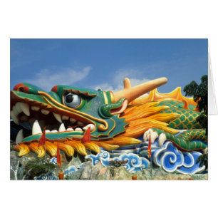 Famoso dragón en Haw Par Villa en Singapur Asia