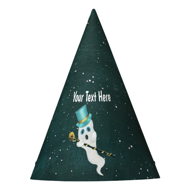 Famoso Fantasma Flotante Con Calavera De Sombrero  (Anverso)