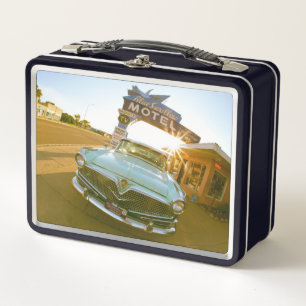 Famoso motel Blue Swallow en la Ruta 66