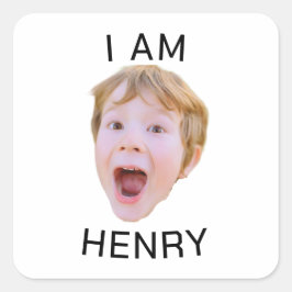 Famoso Personalizado Face Pegatina Cumpleaños Fies