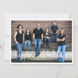 Famoso por la tarjeta de fotos de los Navidades de