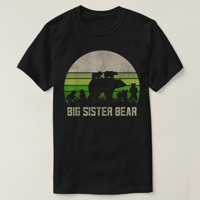 Famosos Camisetas mayores de hermandad, 6 niños de (Diseño del anverso)