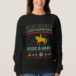 Famosos Navidades suéter Caballo de Caballo