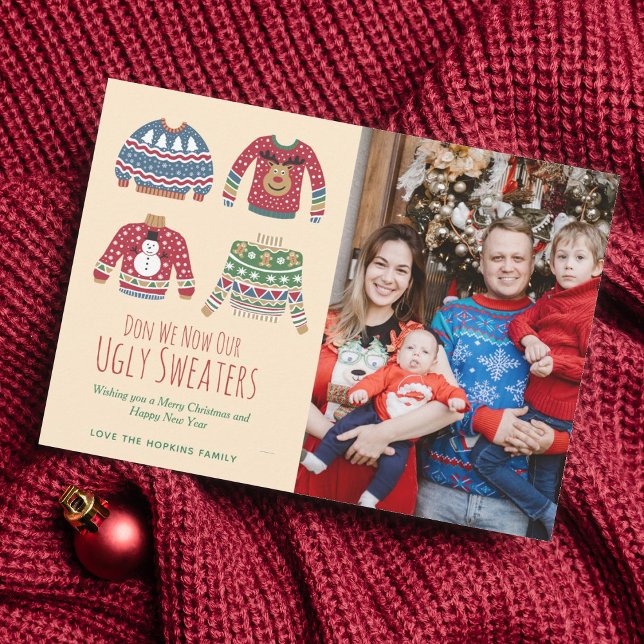 Famosos Navidades Sweater Holiday Photo (Subido por el creador)