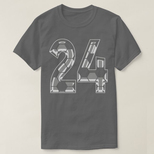 Fan 1 del jugador número 24 de Jersey 24 (Diseño del anverso)
